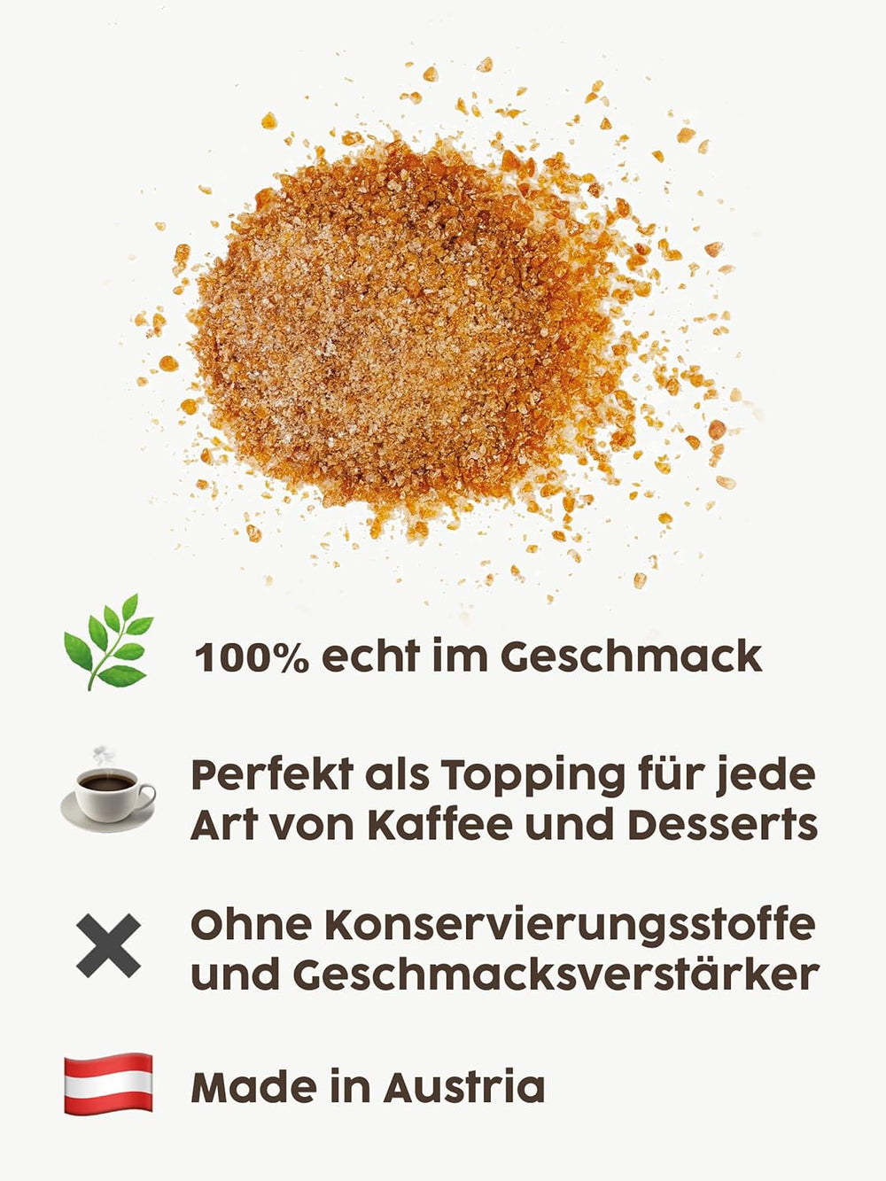Garniture de café au caramel salé Kotanyi | feiner Caramellgeschmack, 4er Pack (4 x 65g)