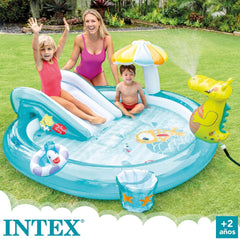 Piscină pentru copii Intex, Color, 229 x 152 x 56 cm