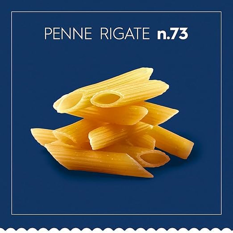 Pâtes Barilla Classic Penne Rigate Nr. 73 de blé dur de haute qualité, toujours al dente (1 x 500 g)