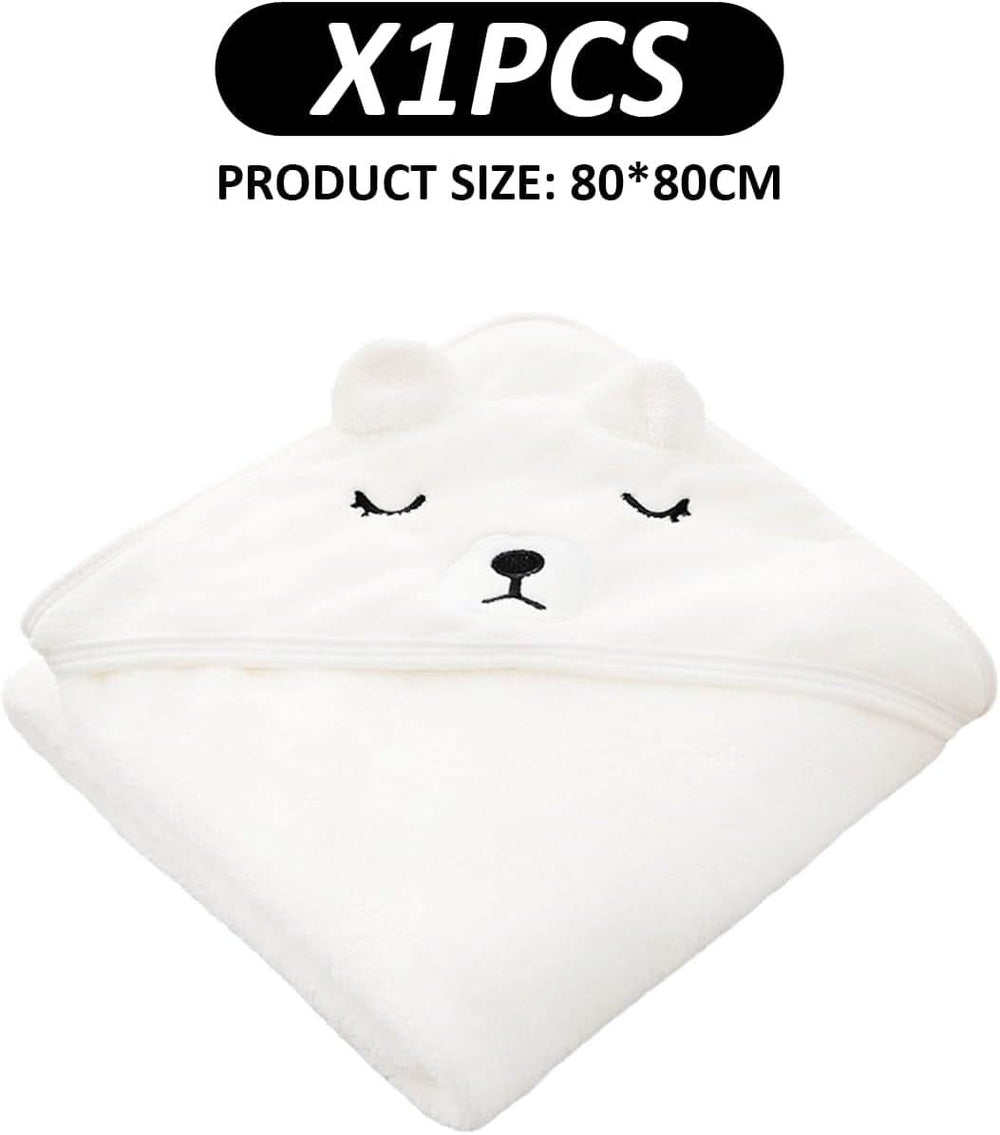 Serviette à capuche bébé, douce et absorbante Mère et Enfant Naty Shop