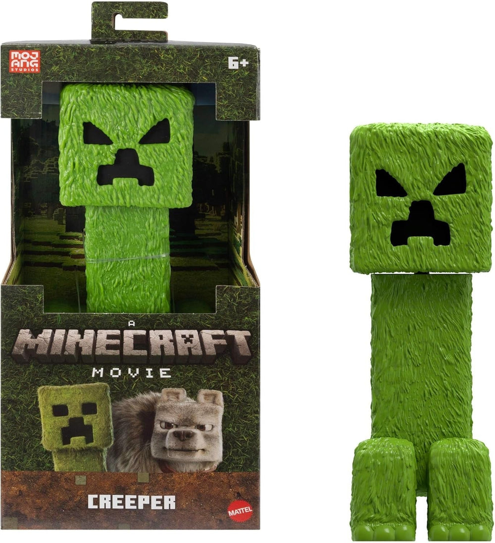 Mattel Minecraft Story Set avec 4 figurines d'action et 3 accessoires Rencontres dans l'Overworld Set Minecraft Movie Inspired Collectible Toy JFR70 Action Figures Naty Shop Creeper avec ensemble d'accessoires