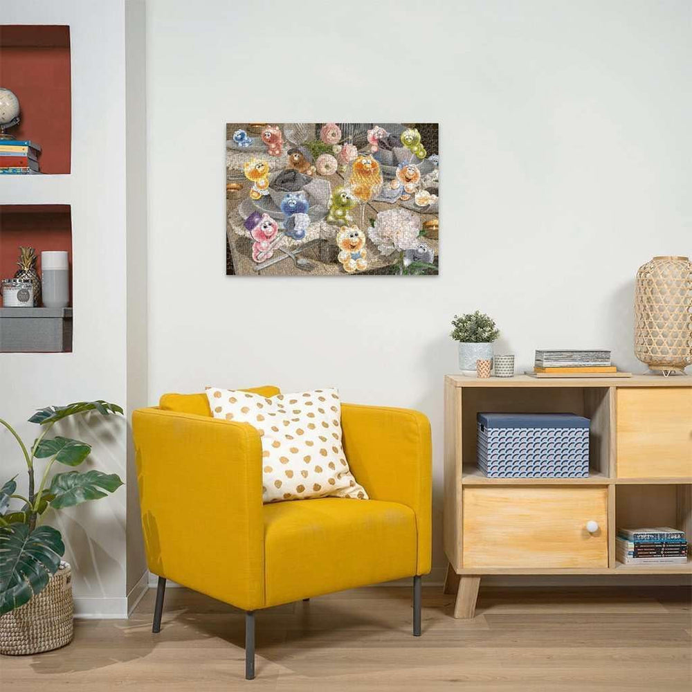 Ravensburger Puzzle 12000788 - Gelini met la table - Puzzle 1000 pièces pour adultes et enfants à partir de 14 ans, Puzzle Naty Shop