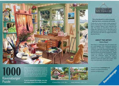 Ravensburger Puzzle 1000 pièces - Mon abri : l'entrepôt de l'artiste Puzzle Naty Shop