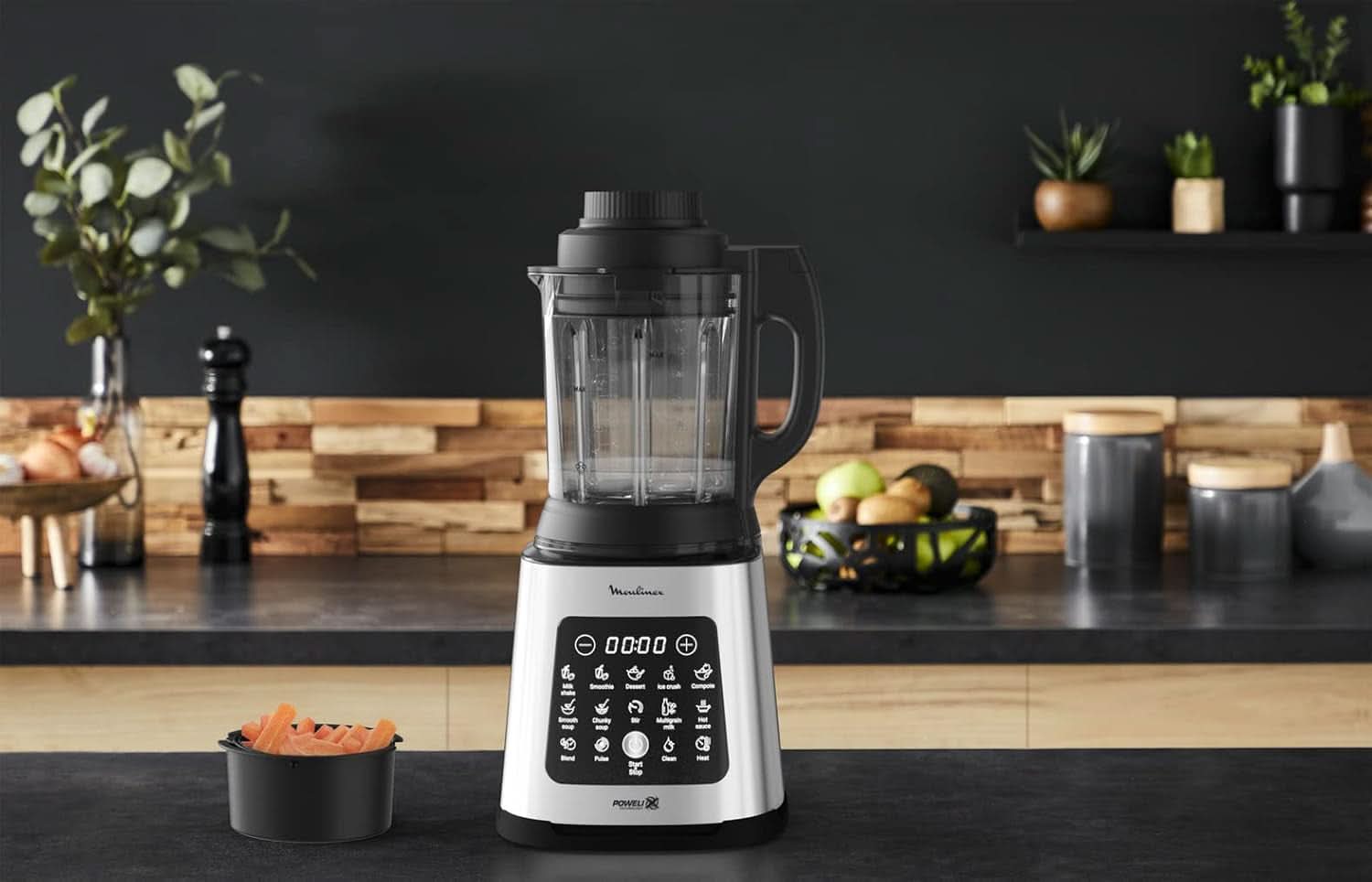 Perfectmix Cook, batteur sur socle avec 10 programmes automatiques, 1400 W, prépare des recettes chaudes et froides Mère et Enfant Naty Shop