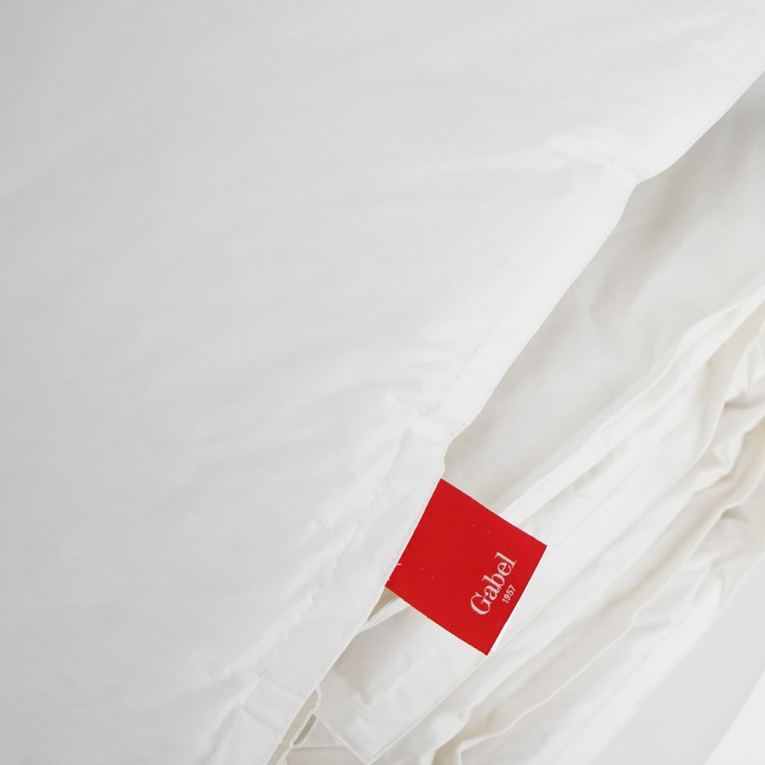 Nottetempo, couette en duvet d'oie, lit simple, 205 X 155 X 2 Cm, Bianco Couettes et couettes Naty Shop