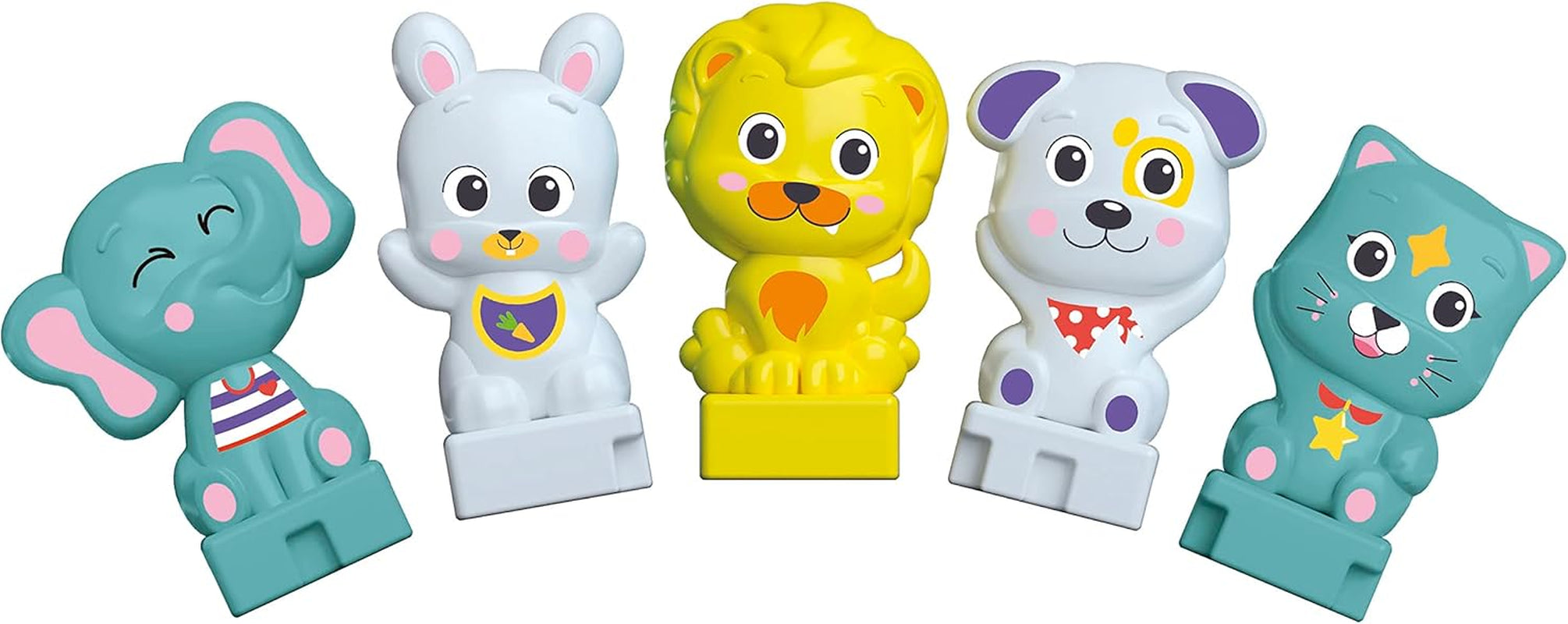 Clementoni Animali-3 Jouet Train Électrique Extensible Interactif Parlant pour Bébé de 1 An (Version Italienne) Fabriqué en Italie Multicolore 17740 Jucarii Bebe Naty Shop