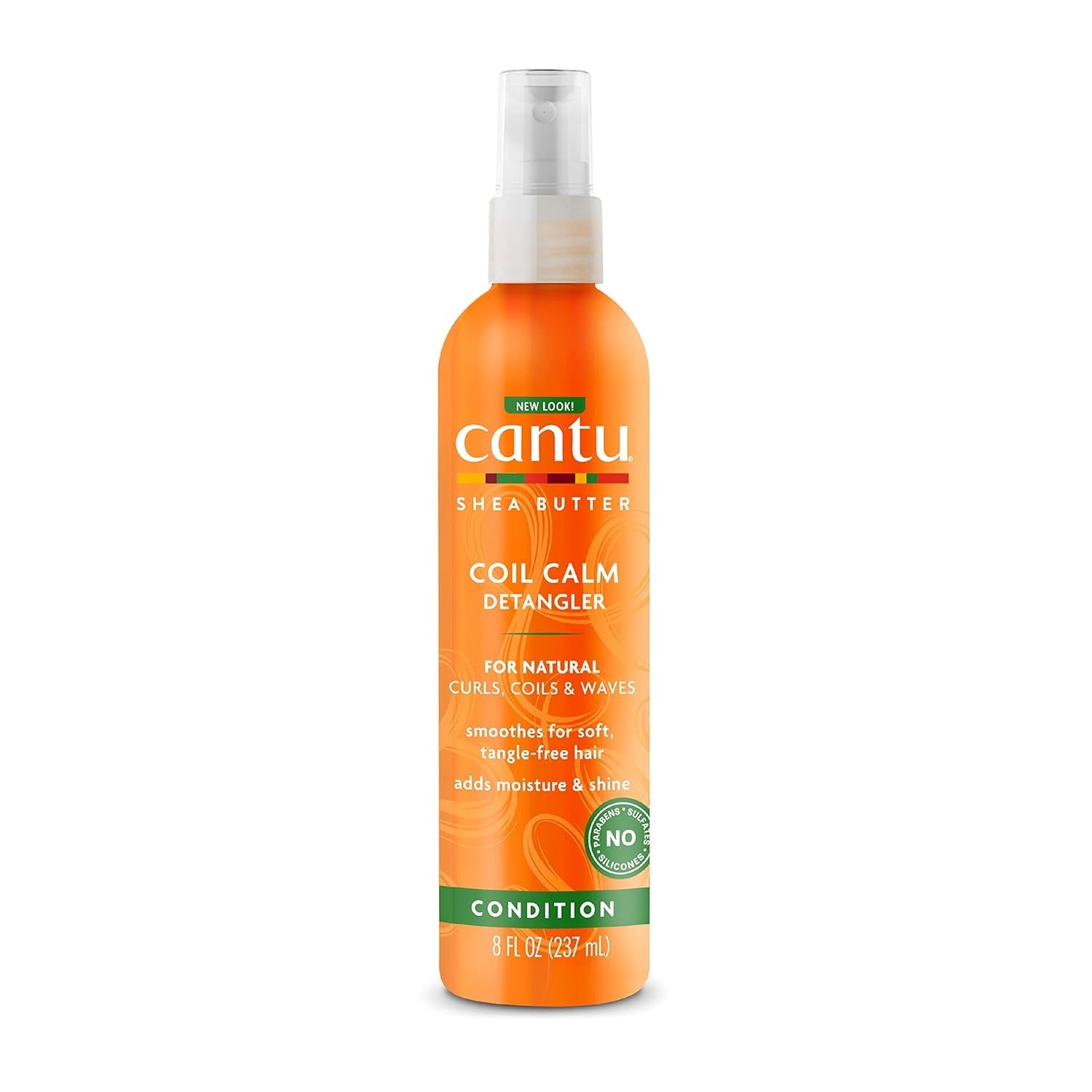 Spray démêlant Cantu Coil Calm, karité, cheveux bouclés, 237 ml Produits démêlants Naty Shop Default Title