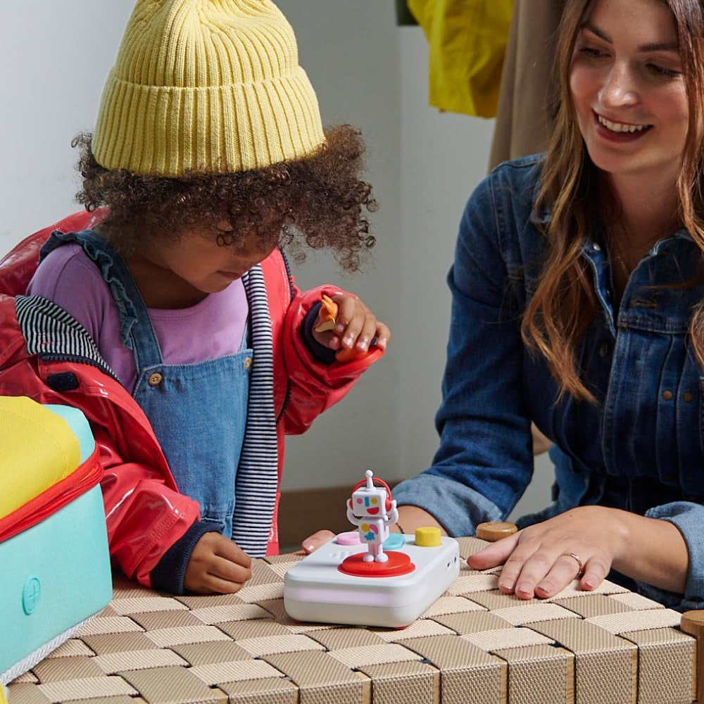 + Conteur interactif pour enfants avec contenu audio de 0 à 10 ans, boîte audio avec figure sonore -Moi, veilleuse, routine du sommeil, jeu d'apprentissage musical, version italienne Jucarii Bebe Naty Shop