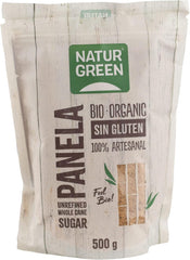 - Panneau Cristallisé Bio, Sucre Pur, Édulcorant Écologique, Jus Naturel de Canne à Sucre - 500G, Pack de 12 Édulcorants Naty Shop Default Title