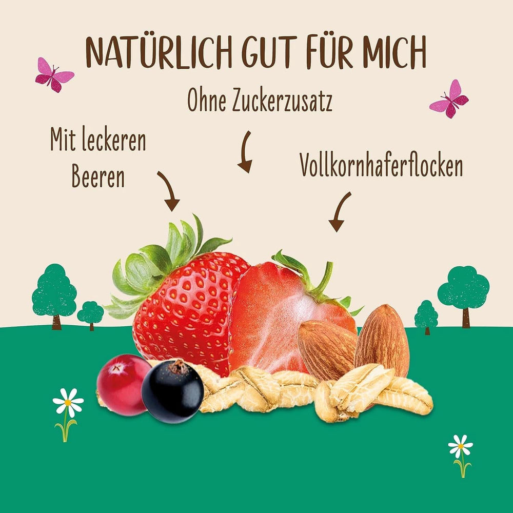 Allos, muesli aux baies non sucré, paquet 5 x 500 grammes Céréales Naty Shop