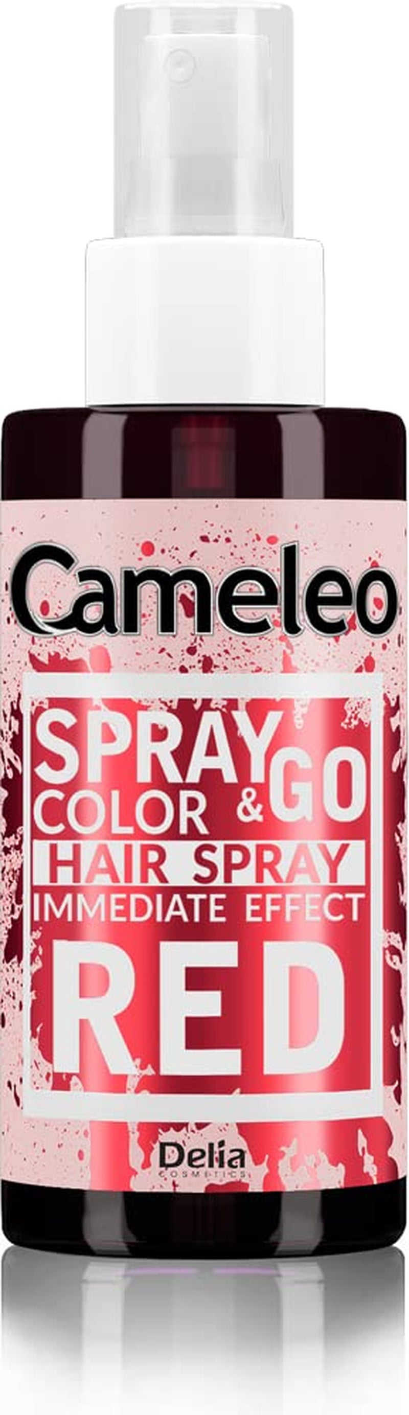 Cameleo - Spray & Go - spray colorant capillaire - violet - pour cheveux blonds, blond platine et gris - simplement vaporiser et partir - semi-permanent - résultat instantané - spray colorant capillaire carnaval - 150 ml Naty Shop Red Hair Dye 150 Ml (1 pack)