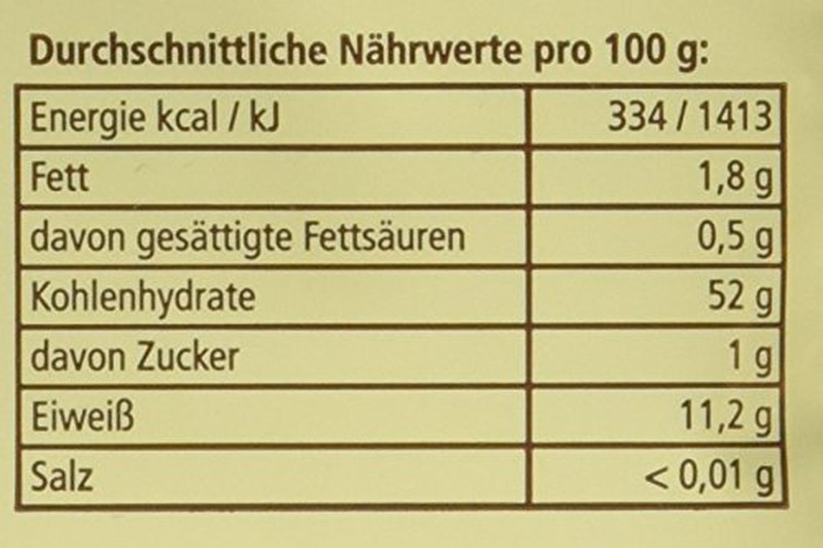 Lecker'S Bio Vollkorn Sauerteig (10 X 30 G) Mélange pour la pâtisserie et la cuisine Naty Shop