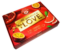 TEEKANNE Love Collection Coffret Mélange Exclusif de Thé aux Fruits - 3 X 10 Sachets - 65 G