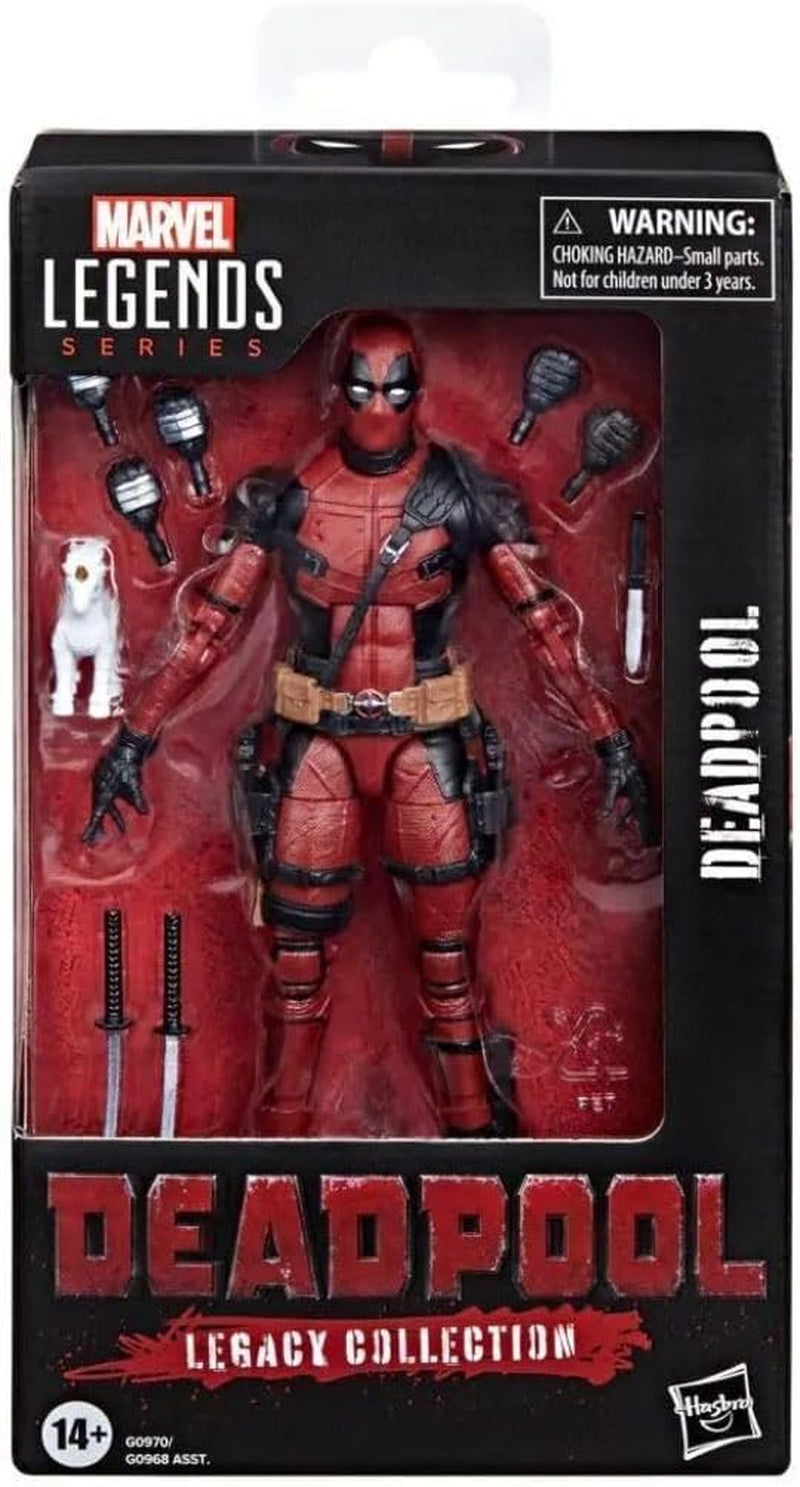 Marvel Legends Series Deadpool, Deadpool 2, obiect de colecție pentru adulți, figurină de acțiune înaltă de 15 cm Action figures Naty Shop