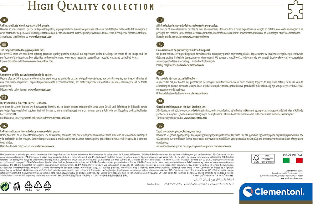 Clementoni 33550 Paris onirique - Puzzle 3000 pièces à partir de 9 ans, Puzzle coloré pour adultes aux couleurs vives, Jeu d'adresse pour toute la famille, Jolie idée cadeau Puzzle Naty Shop