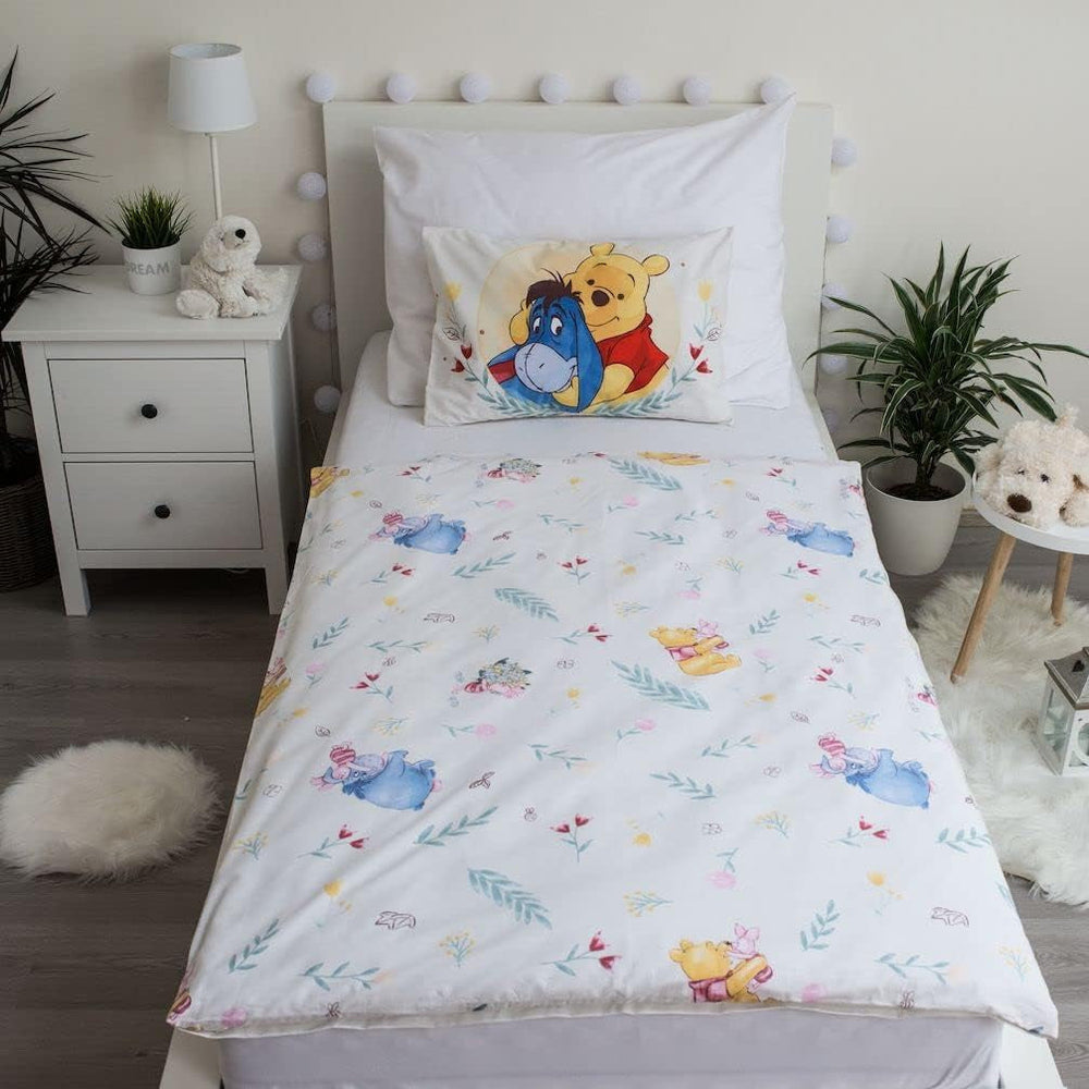Linge de lit enfant, l'ours Winnie et ses amis, 100% coton Linge de lit - enfant Naty Shop