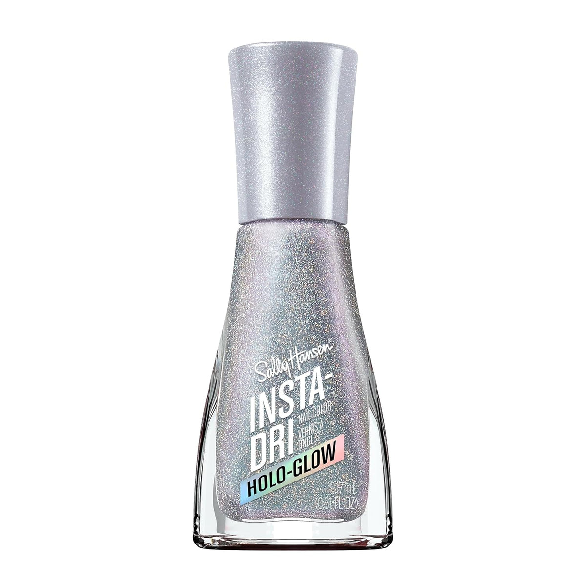 Insta-Dri Holo-Glow, Vernis à ongles euphorique, facile à utiliser, longue durée, belles couleurs, facile à appliquer sur les ongles, sans éclats, 19 ml