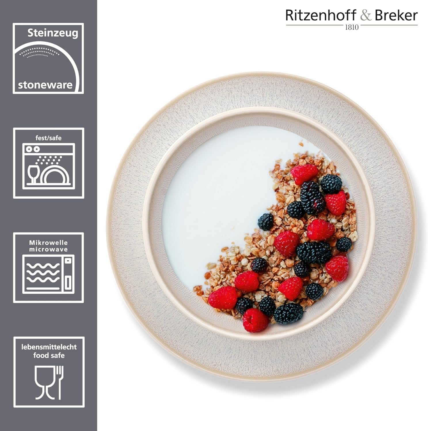 Ritzenhoff & Breker Laredo Service de petit-déjeuner, 12 pièces - DS