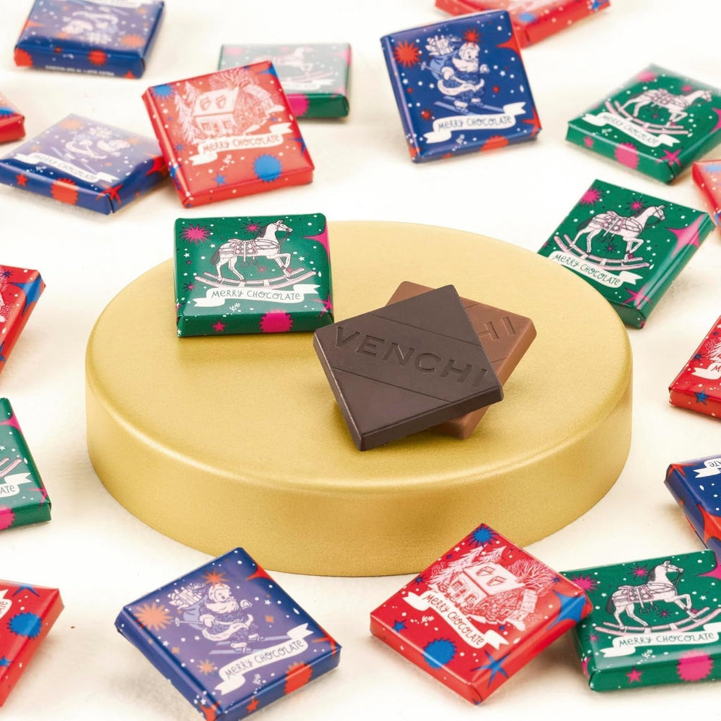 Venchi - Granblend Christmas Collection Assorted, 1 Kg - Fără gluten Bomboane de Ciocolata Naty Shop