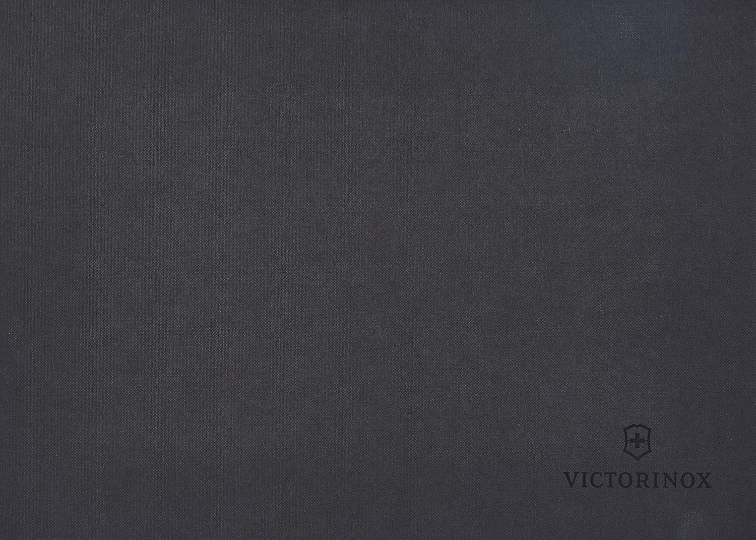 Victorinox Swiss Classic, Profi Tafelbesteck, 12-Teilig, Extra Scharfe Klinge, Wellenschliff, 11 cm, Rostfreier Stahl, Schwarz Kitchen Naty Shop