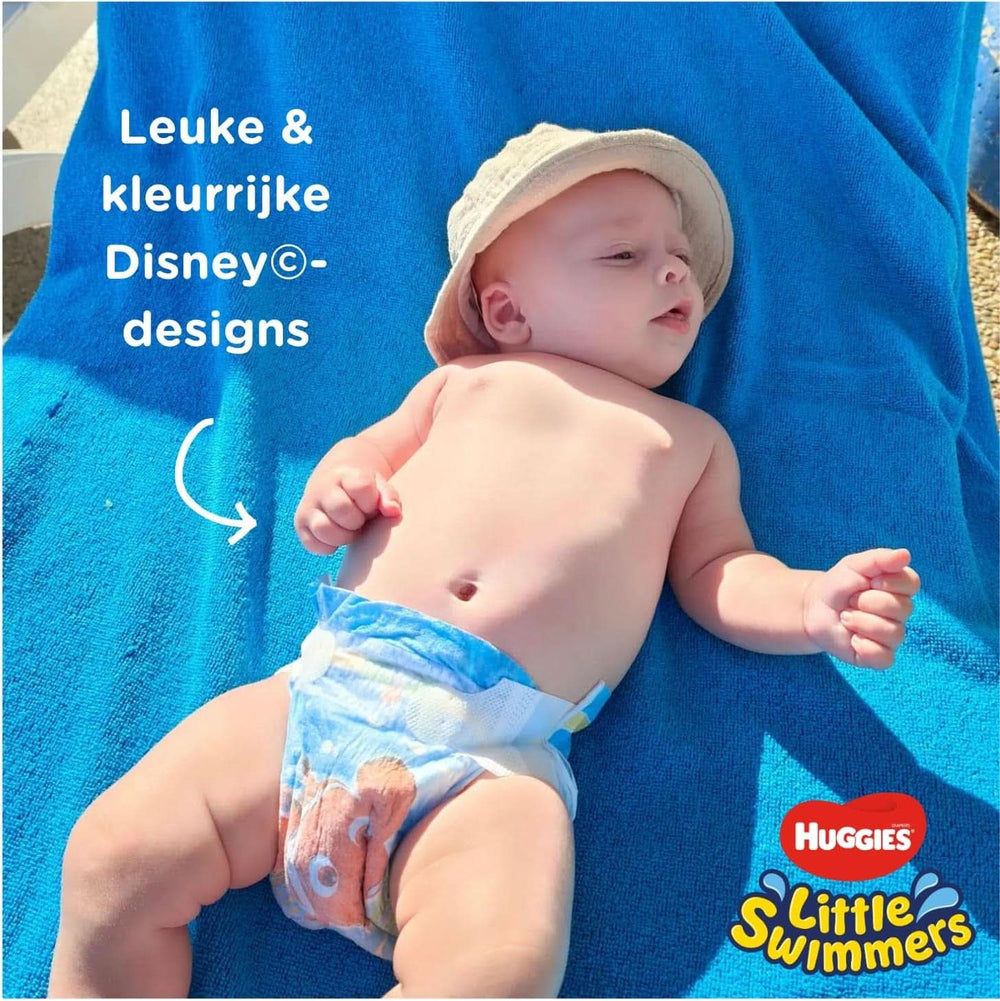Couches de bain jetables Huggies Little Swimmers taille 2-3 - 36 pantalons Total Mom & Baby Naty Shop