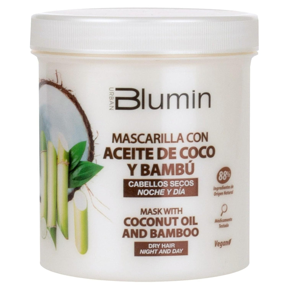 Masque Urbanic à l'huile de coco et au bambou biologique, 700 ml Naty Shop Hair Mask Default Title