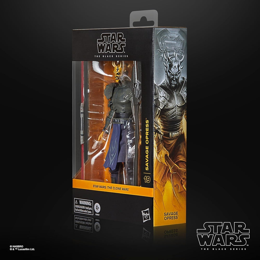 Star Wars Black Series Savage Opress, Star Wars : The Clone Wars Deluxe Collectible Figure (15 cm) Figurines Naty Shop