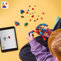 LEGO DC Superman Mech contre. Lex Luthor - Jouet de super-héros avec 2 figurines - Figurine à construire avec bras, jambes et doigts mobiles - Cadeau pour garçons et filles à partir de 6 ans 76302 Jeux de construction Besuche an LEGO-Store