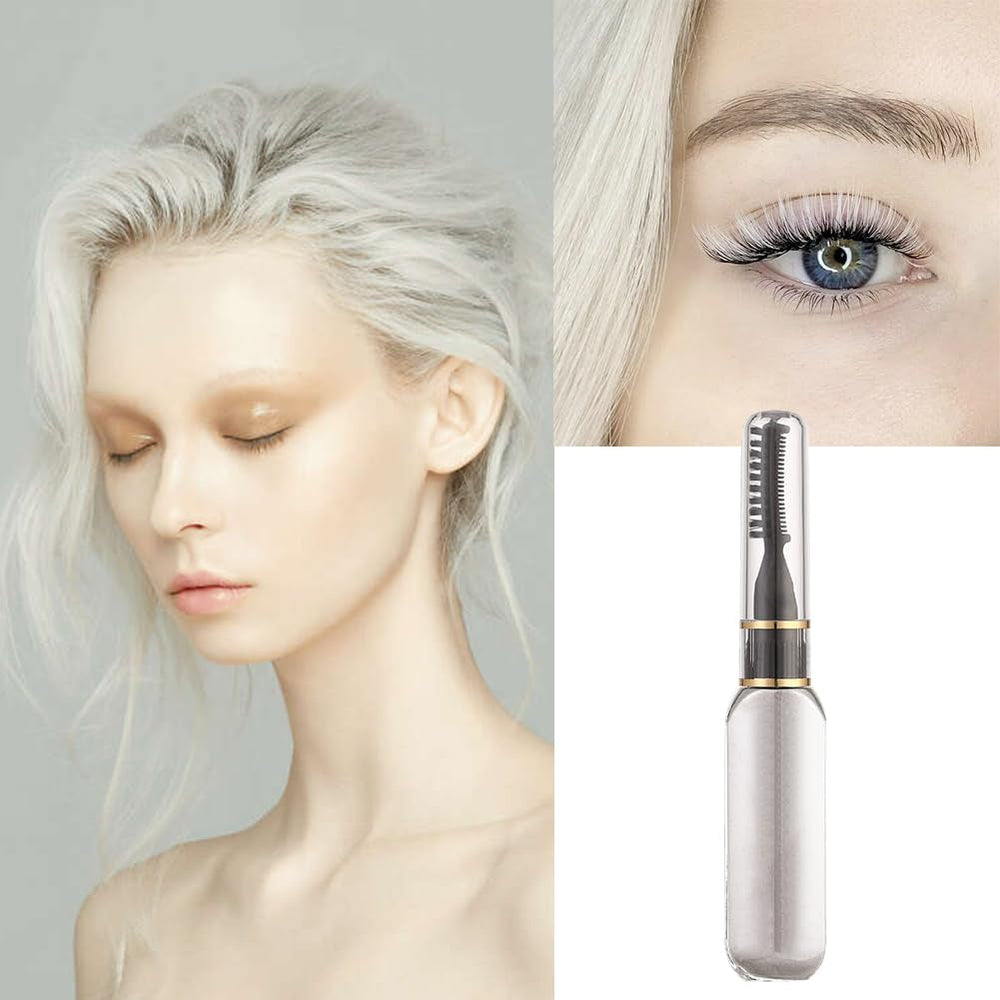 Bâton de Teinture pour Cheveux - Craie de Couleur de Cheveux Temporaire Peigne Lavable Non Toxique pour Filles Mascara pour Cheveux Ensemble de Couleur de Cheveux Blanc Naty Shop Teinture pour Cheveux