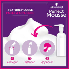 Perfect Mousse Mousse colorante permanente, 668 Hasellnuss Hair Dye Naty Shop