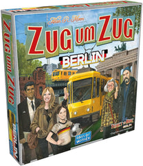 Days of Wonder, Les Aventuriers du Rail : Berlin, jeu familial, jeu de société, 2-4 joueurs, à partir de 8 ans, 10-15 minutes, allemand