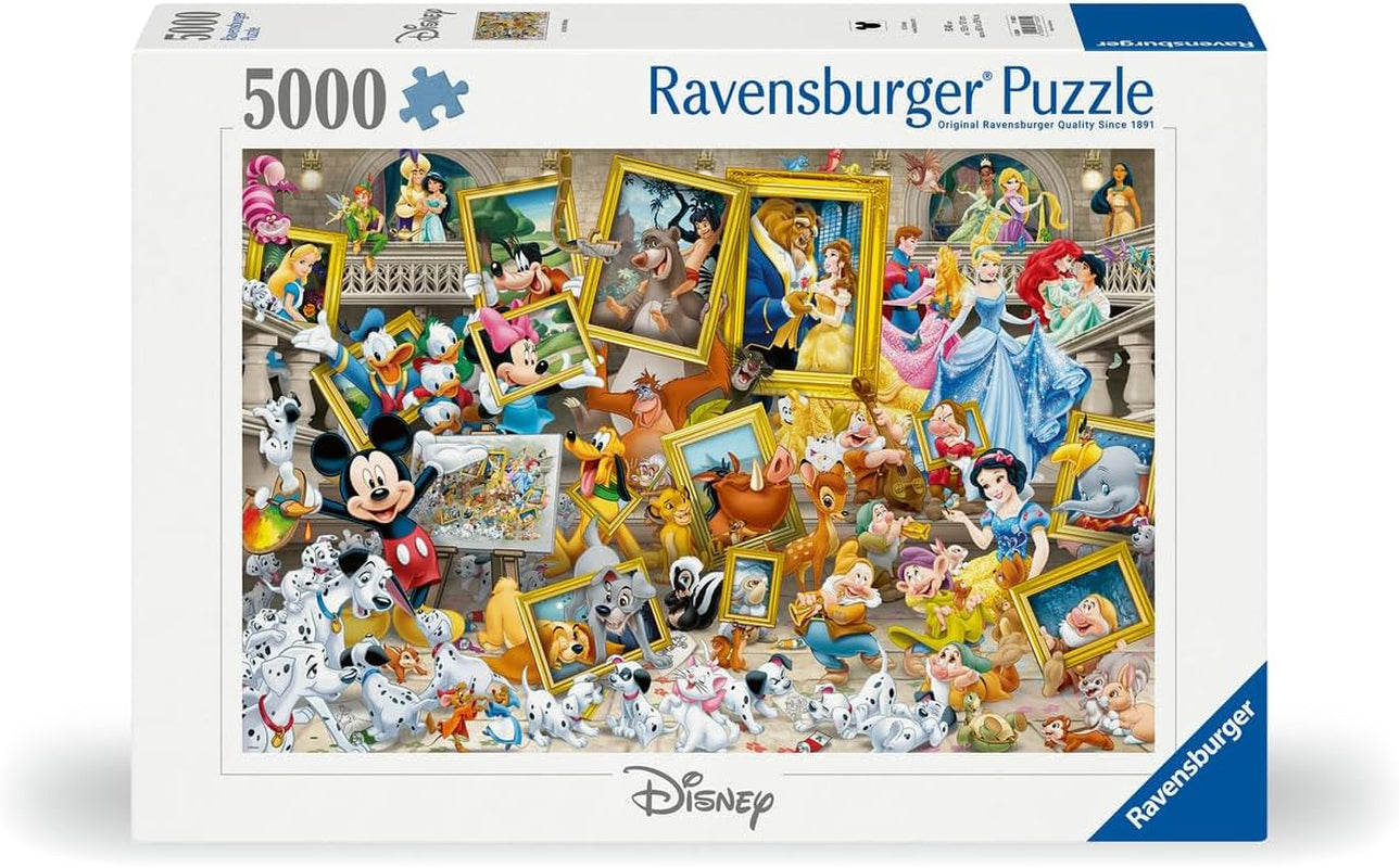 Ravensburger Puzzle 17432 - Mickey Ca Artist - Puzzle Disney de 5000 de piese pentru adulți și copii de la 14 ani Puzzle Naty Shop