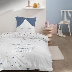 Parure de lit enfant, réversible, Literie Étoiles - enfants Naty Shop