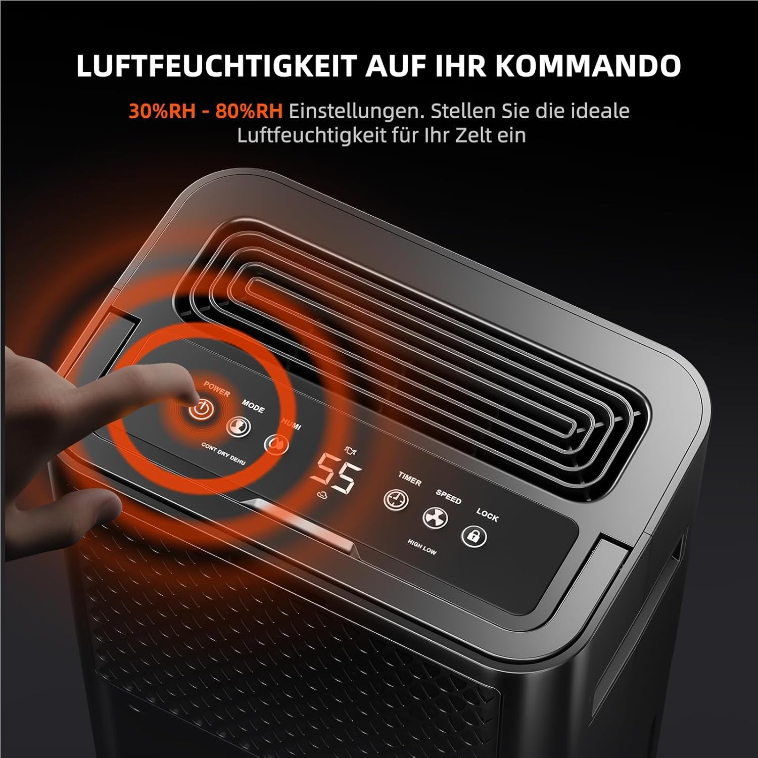 SPIDER FARMER Déshumidificateur pour plantes 12 L avec contrôle de l'humidité, contrôle par application, fonction minuterie 24 heures pour tentes de culture, déshumidificateur électrique pour jardins intérieurs, appartements et sous-sols