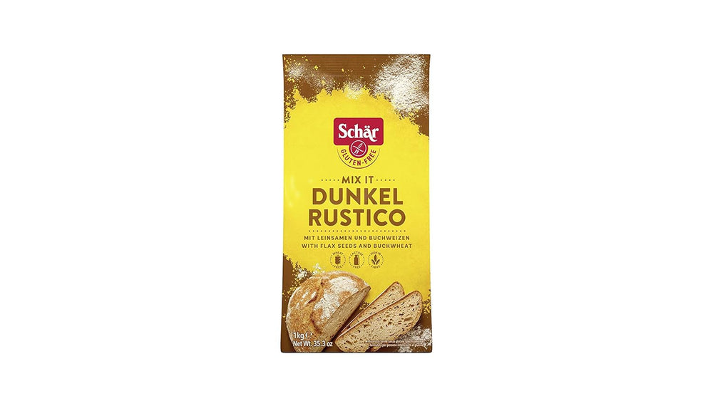 Mix It Dunkel Backmischung Glutenfrei 1Kg, 10Er Pack Mélange pour la pâtisserie et la cuisine Naty Shop Default Title