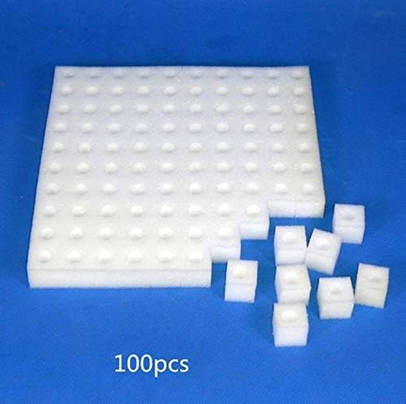 Éponge hydroponique, 100 pièces éponges hydroponiques pour la culture de graines, outil de jardinage pour petites plantes à bourgeons ou semis