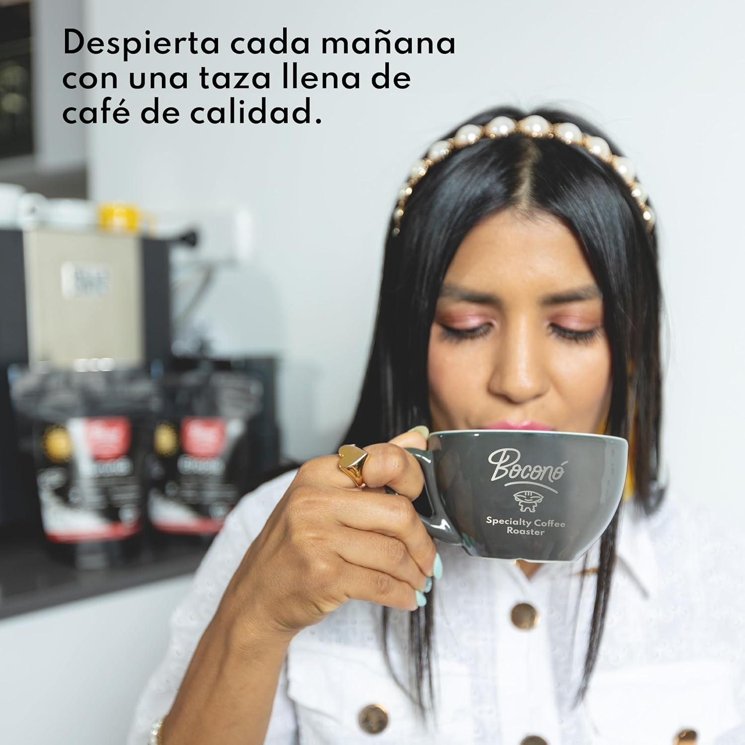 Boconó Café de spécialité en grains, Brésil, 1 kg, processus naturel, grains de café, Arabica, expresso, presse française, traçabilité complète