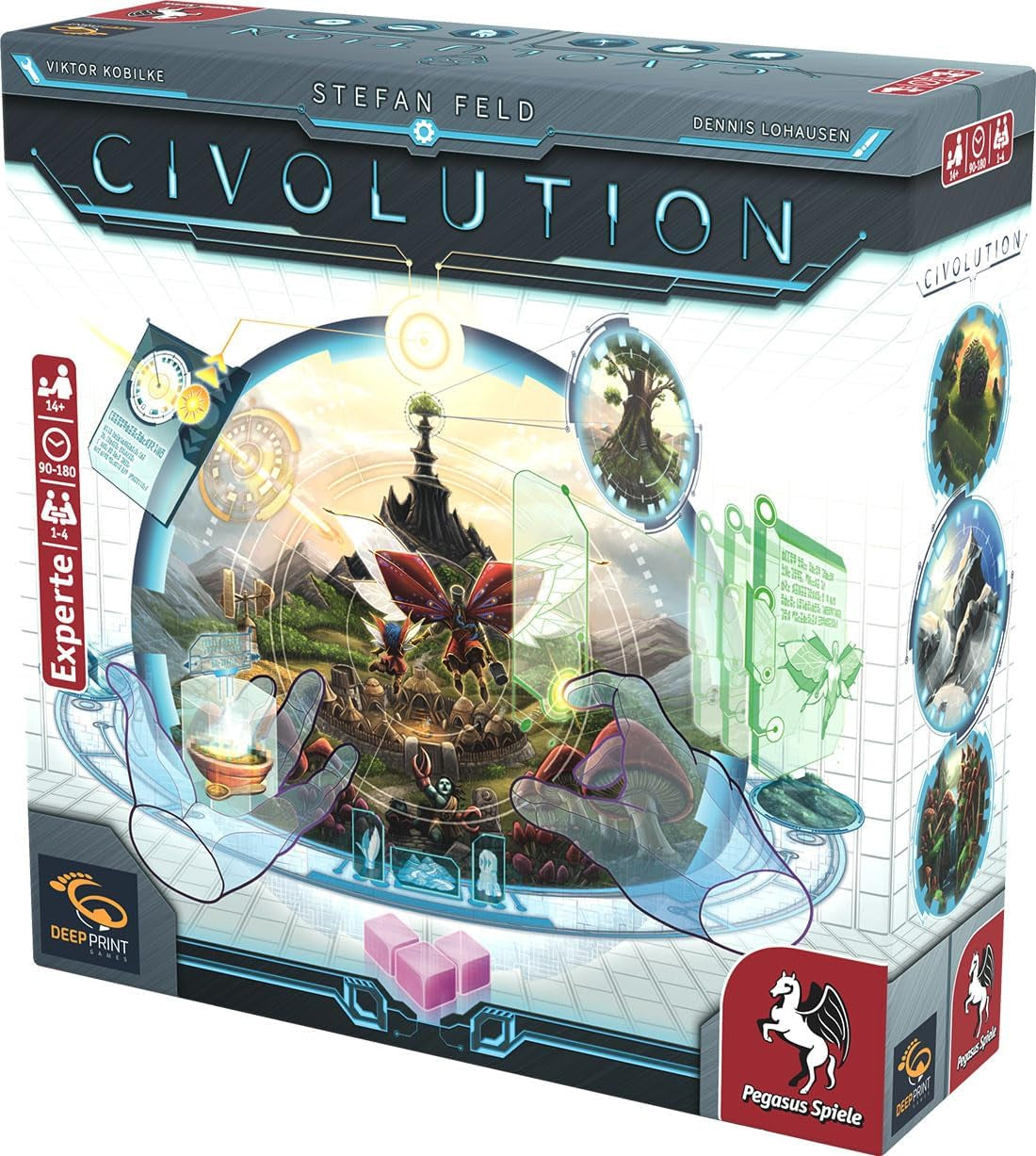 Pegasus Games 57822G Civolution (Deep Print Games), multicolore