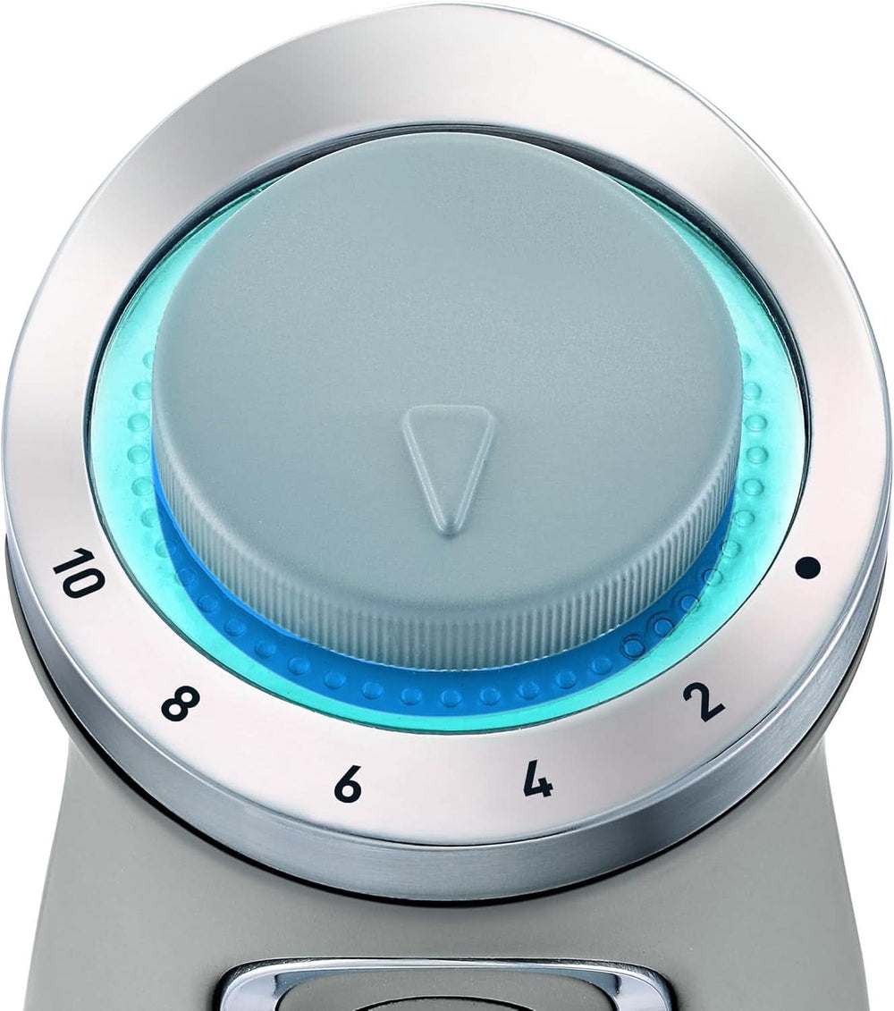 Quick Chef Quickchef – Stabmixer Mit 3 Zubehör, Edelstahl, 10 Geschwindigkeiten, 1000 W Mère et Enfant Naty Shop