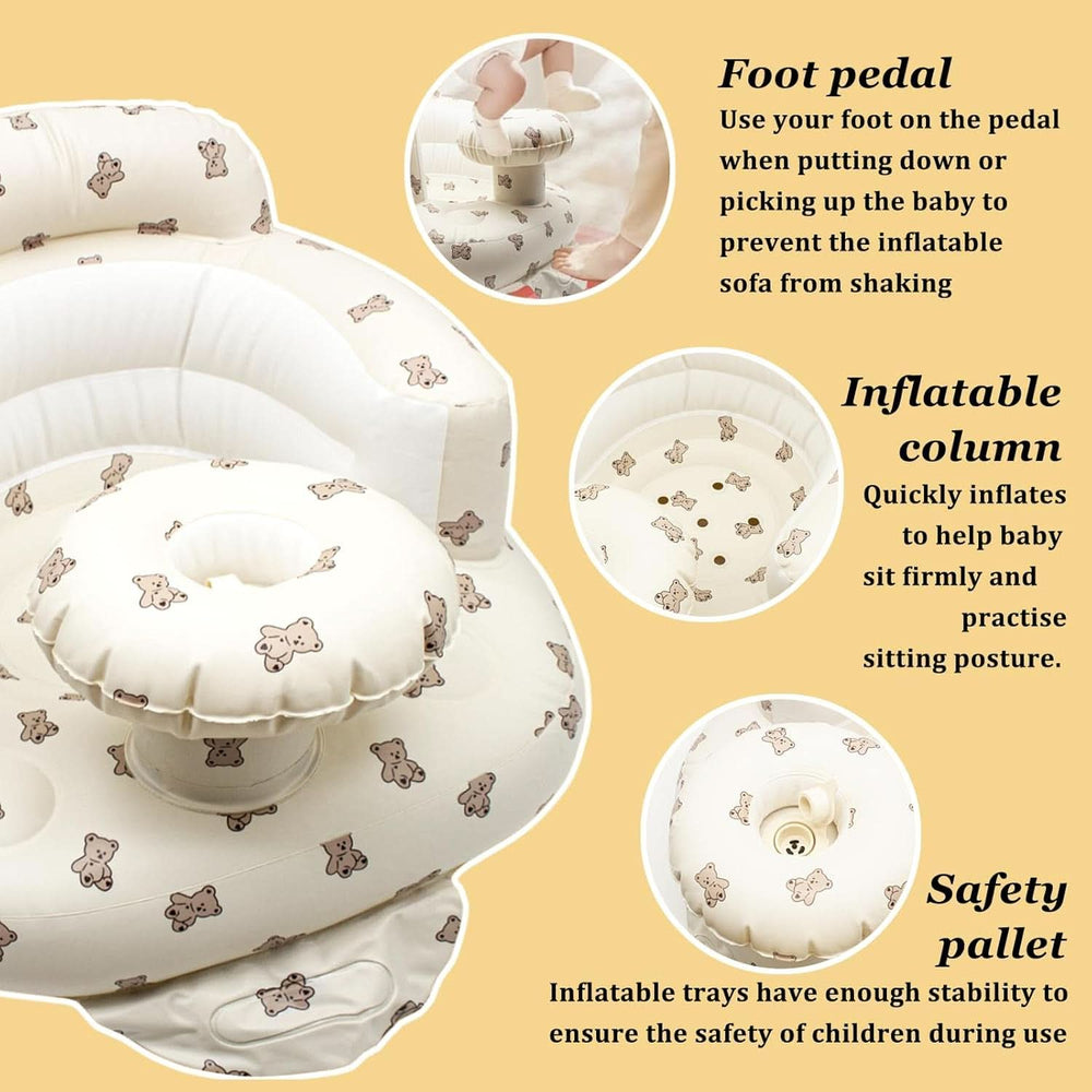 Siège gonflable pour bébé Jdblissful de 3 à 36 mois Mère et Enfant Naty Shop