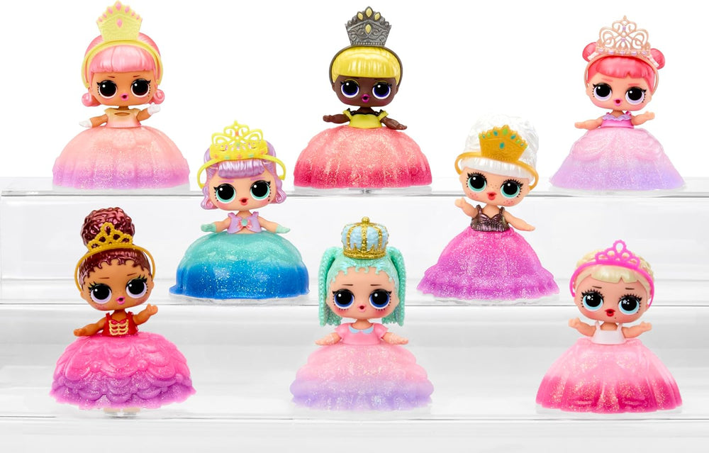Mdr Surprise ! Princess Tots - Comprend 1 poupée, un emballage blindé, 2 peintures pour créer une robe de princesse, 8 poupées à collectionner