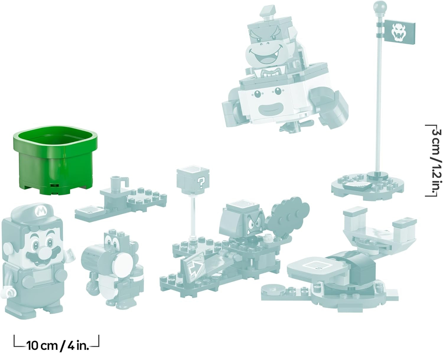 LEGO Super Mario Abenteuer mit dem interaktiven Mario, Set mit Junior-Clown-Kutsche, Spielzeug-Yoshi, Nintendo Geschenk für Jungen, Mädchen und Gamer ab 6 Jahren 71439