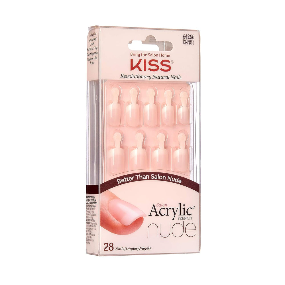 Kiss Nude Nails Cachemire et Nude Nails Ongles étonnants