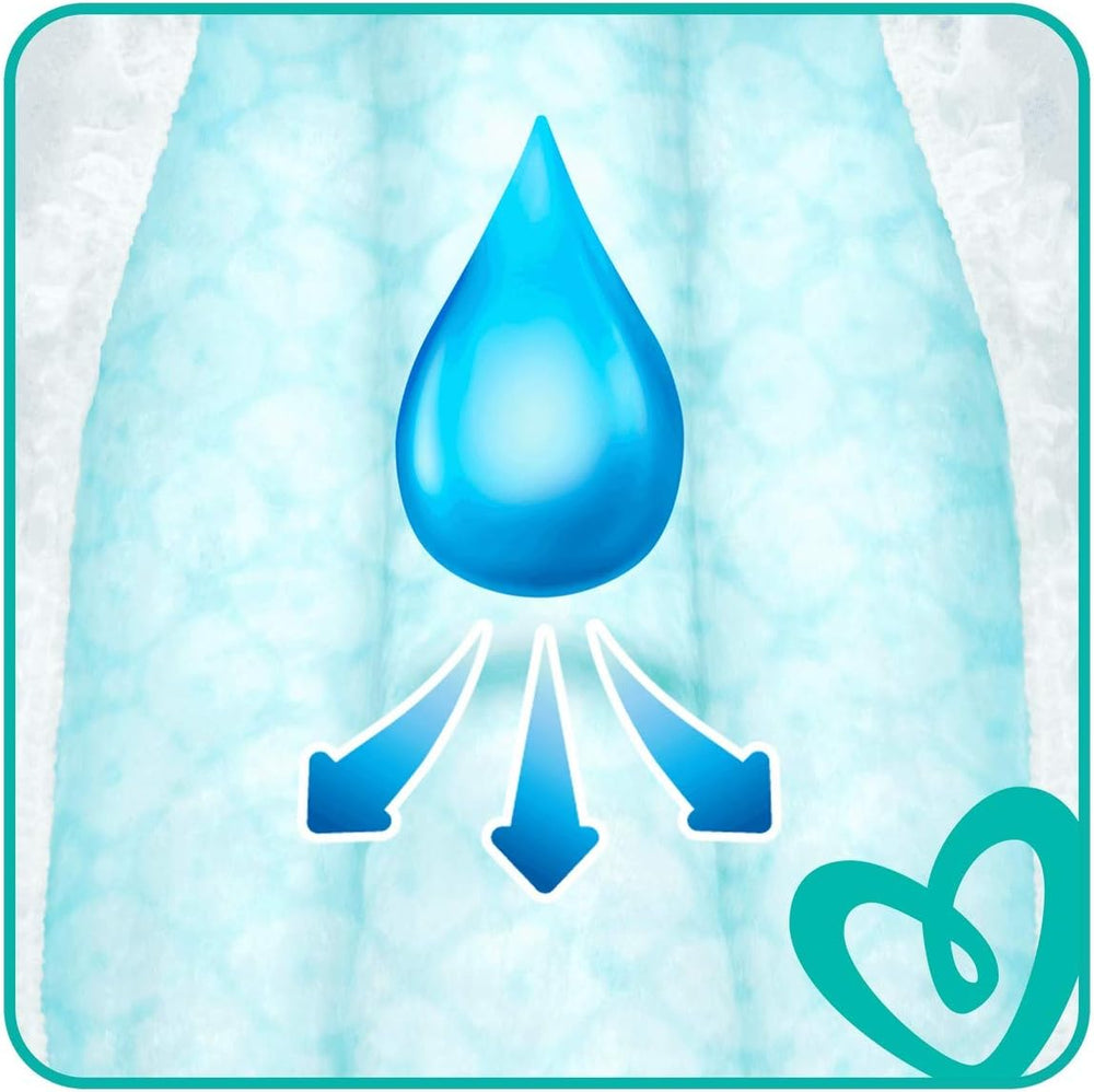 Couches Pampers 81657566 Pantalon Baby-Dry, blanc