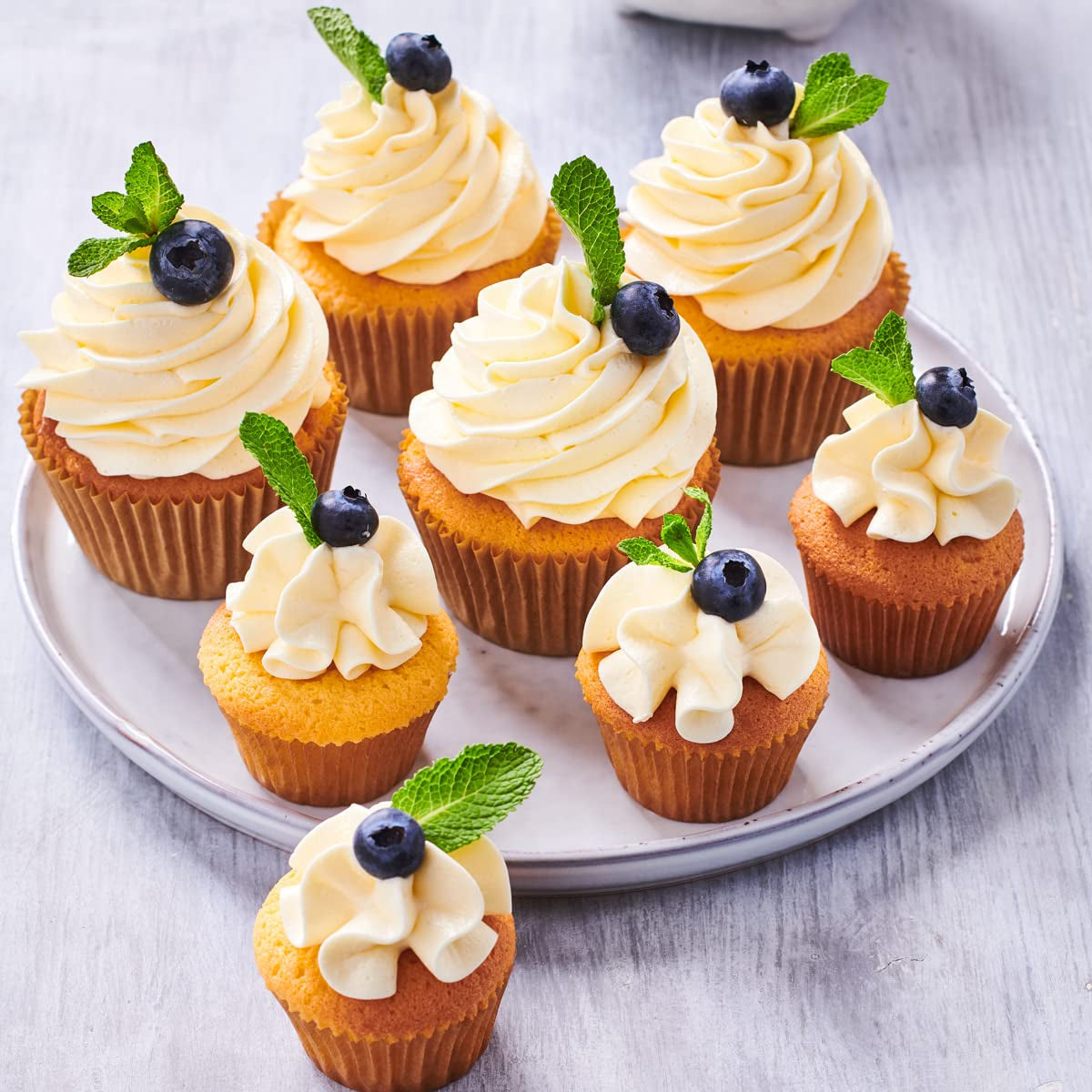 Funcakes Mix Für Buttercreme, Glutenfrei: Einfach Zu Berübenen, Cremig, Perfekt Zum Dekorieren, Abdecken Und Füllen Von Kuchen, Topping Auf Cupcakes, 500G Mélange pour la pâtisserie et la cuisine Naty Shop