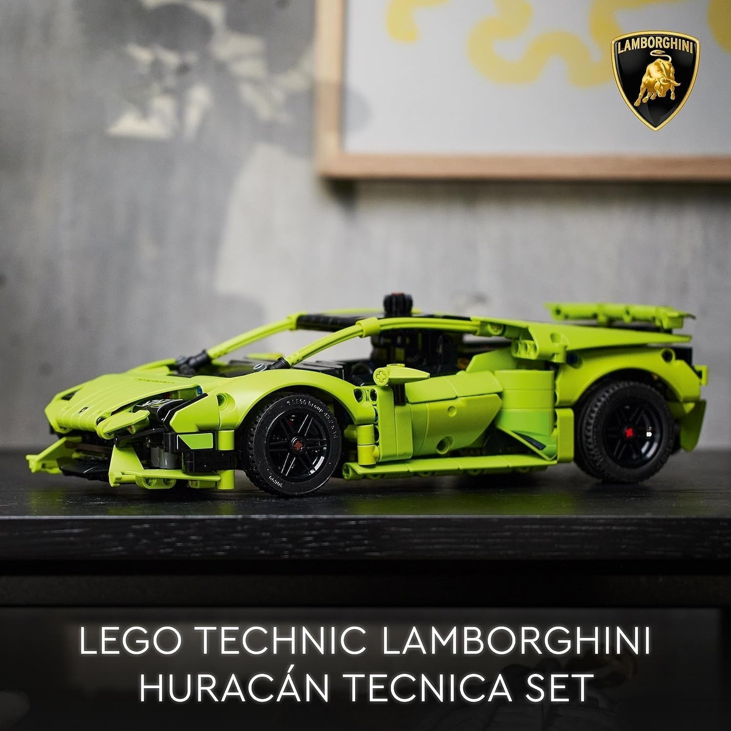 LEGO 42161 Technic Lamborghini Huracán Tecnica Kit de modèle de voiture jouet Ensemble de construction de voiture de course pour enfants garçons filles Collection de fans de sports mécaniques Ensembles de construction cadeaux Besuche den LEGO-Store