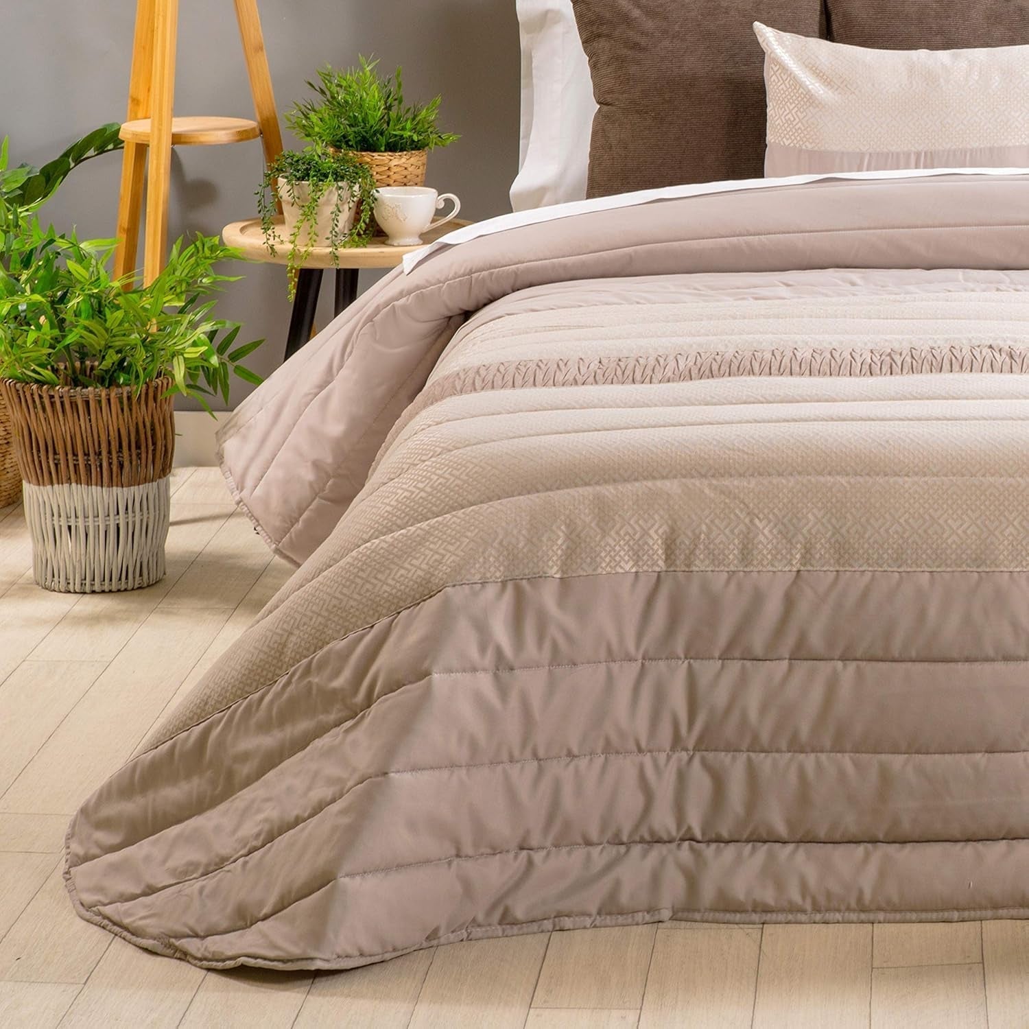 Housse de couette Spring 3, crème, pour lit de 135 cm de large Couettes et couettes Naty Shop