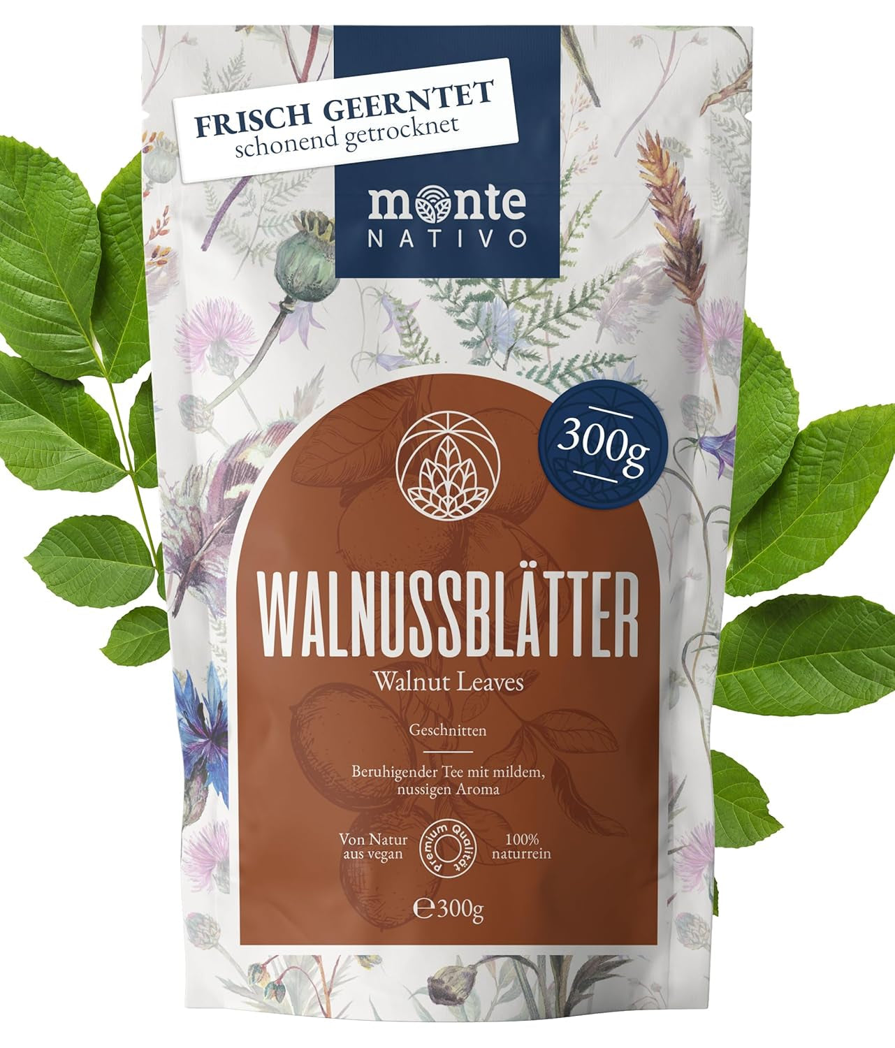 Pudră Matcha Bio Monte Nativo (100G) - Ceai Matcha pentru Latte - Ceai verde premium - 100% natural și fără aditivi