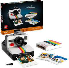 LEGO Ideas Polaroid OneStep SX-70 Kamera-Set für Erwachsene, Sammlerstück mit authentischen Details, kreative Beschäftigung, Fotografie-Geschenke für Männer, Frauen, Ihn, Sie & Teenager 21345