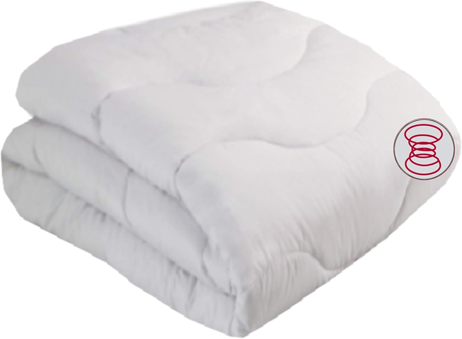 Couette Soft Flex, polyester, blanc, 240 X 260 cm Couettes et couettes Naty Shop